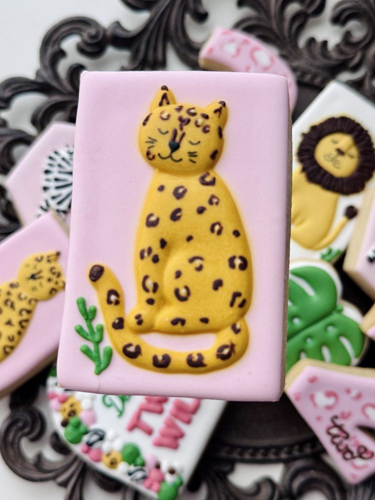Two Wild Second Birthday Sugar Cookie Set