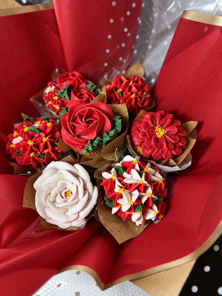 Floral Fantasy Cupcake Arrangement