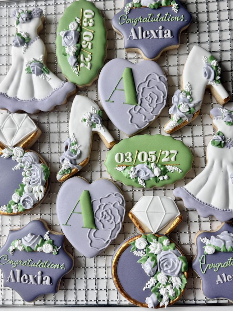 Whimsical Cookie Wonders in Lavender