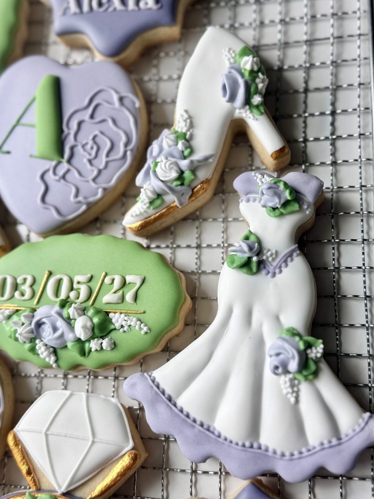 Whimsical Cookie Wonders in Lavender