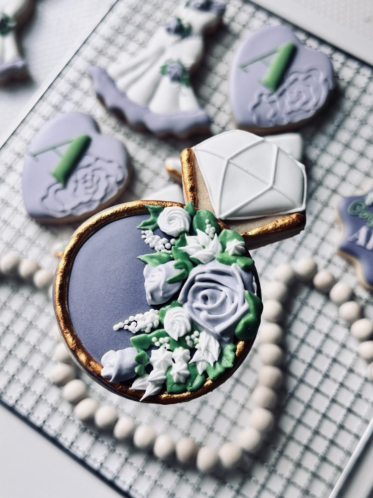 Whimsical Cookie Wonders in Lavender