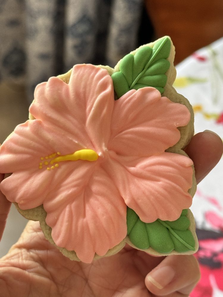 Island Bloom Hibiscus Cookies