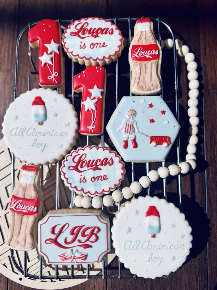 One American Boy Sugar Cookie Set 