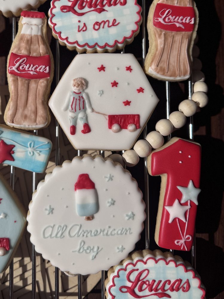 One American Boy Sugar Cookie Set 