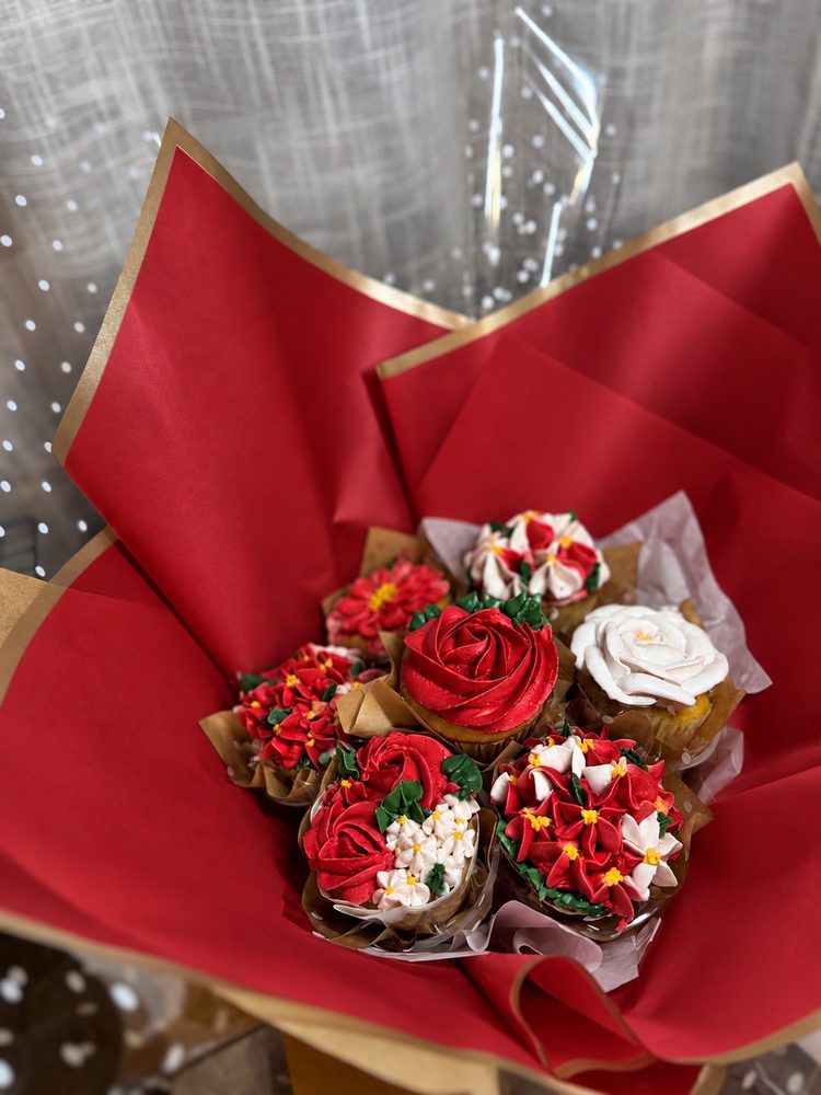 Floral Fantasy Cupcake Arrangement