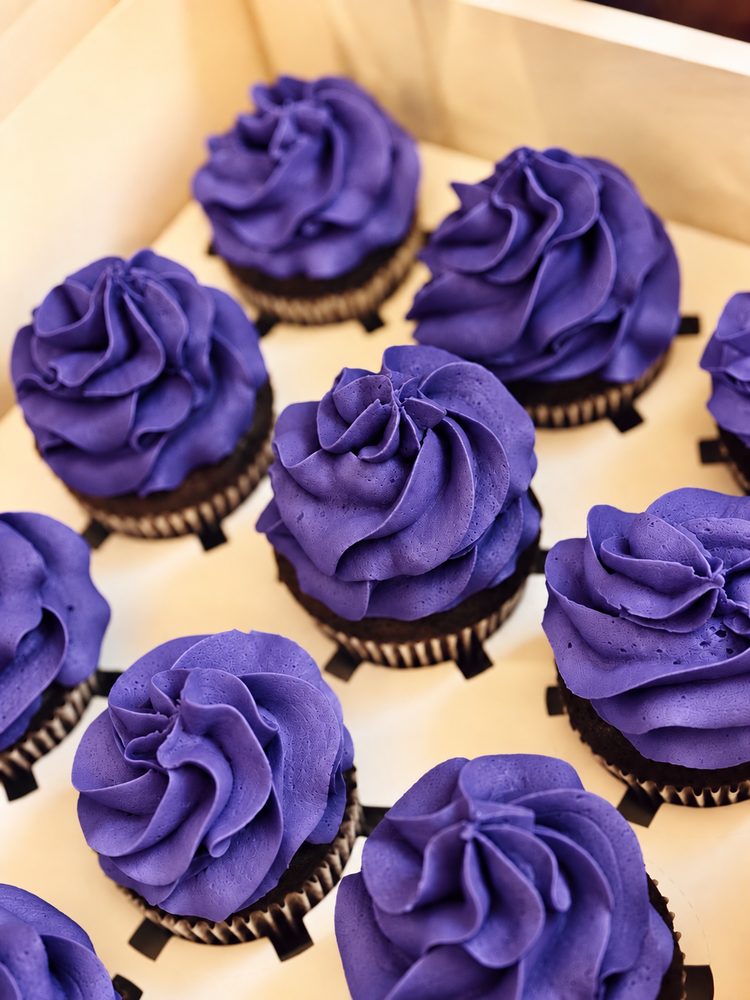 Swirl of Joy Birthday Cupcakes