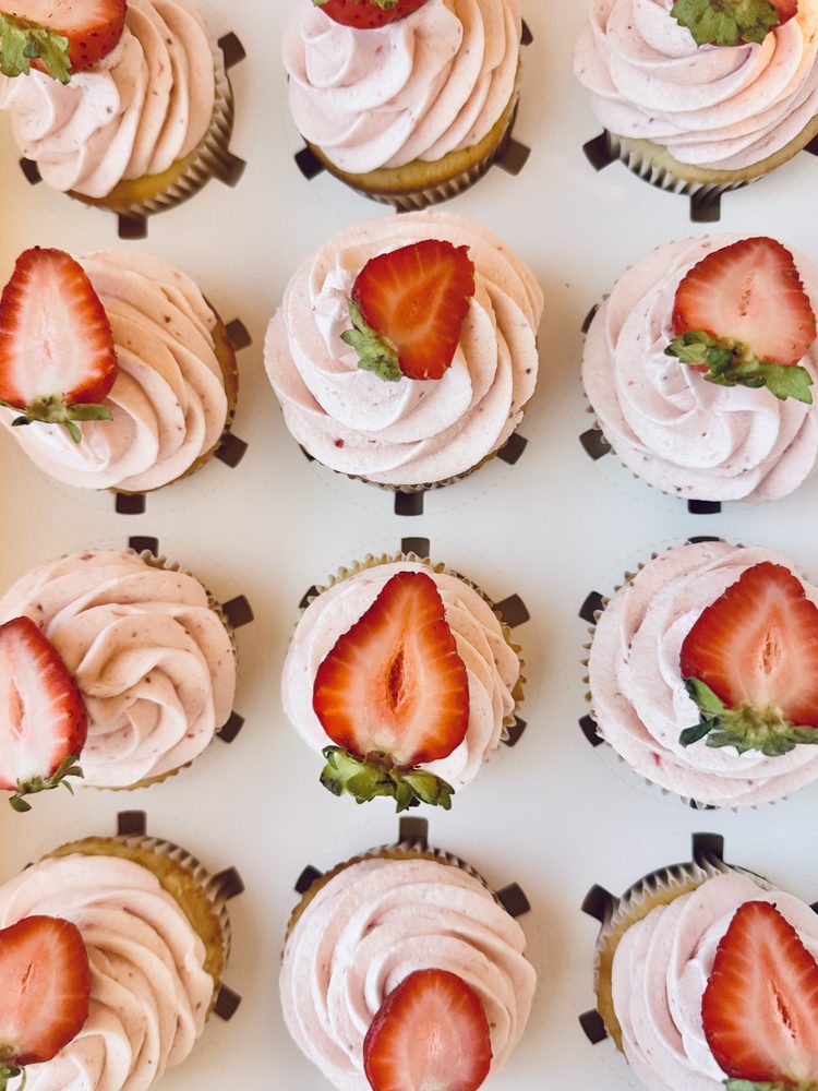 Swirl of Joy Birthday Cupcakes