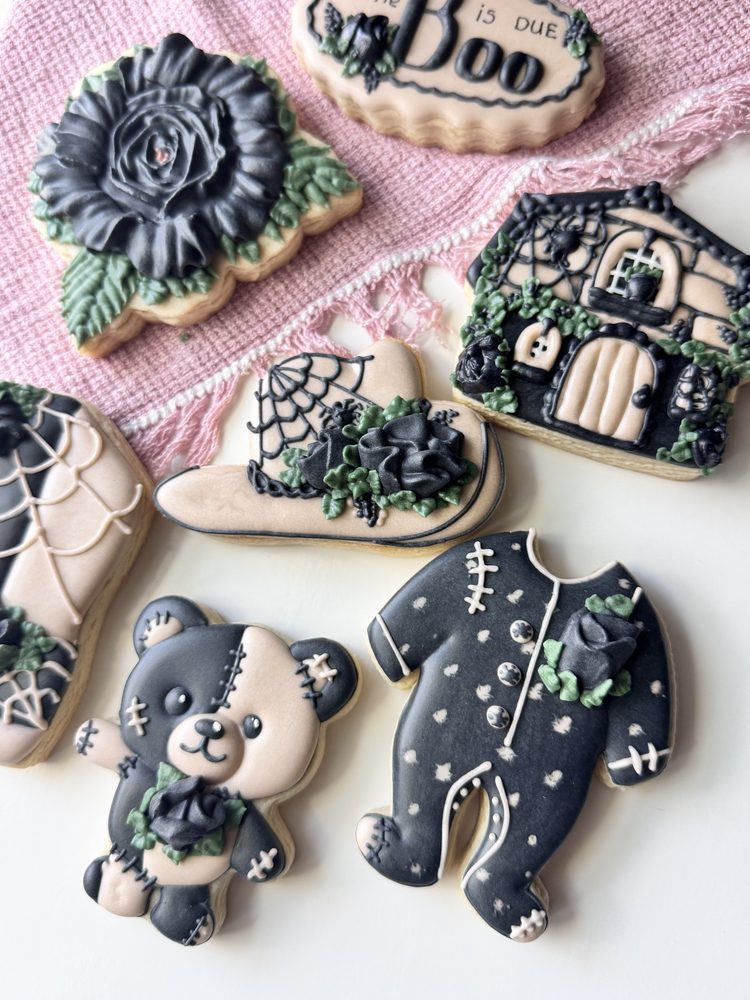 Western Boo Baby Shower Cookies